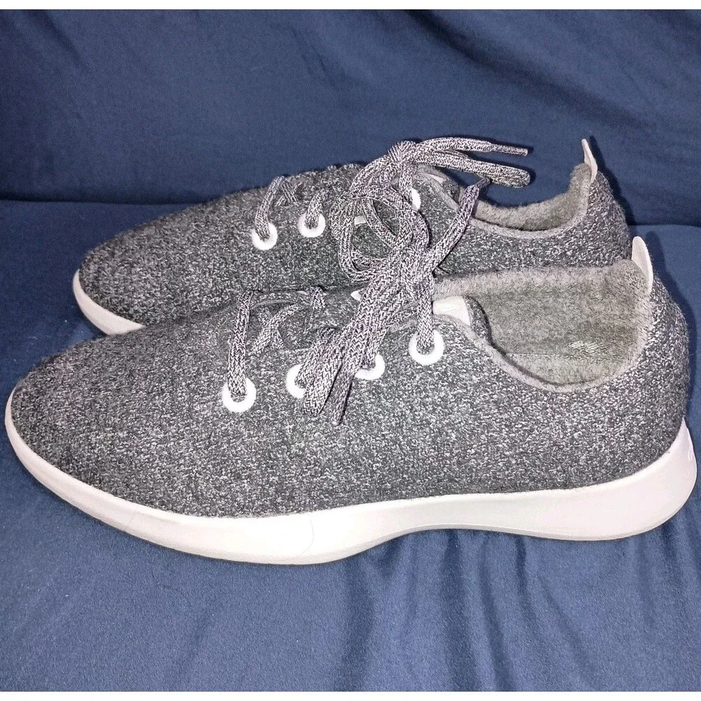 Allbirds Wool Runner Sneakers Shoes Womens Size 10 Gray New Zealand Merino Wool
